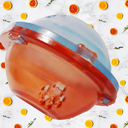 Ver imagem 4 de Brinquedo para Cães Bola Adestradora Saturno Vermelha e Azul