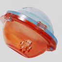 Ver imagem 2 de Brinquedo para Cães Bola Adestradora Saturno Vermelha e Azul