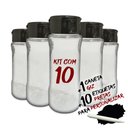 Ver imagem 2 de Kit 16 Potes Tempero pra Cozinha + 16 Etiquetas + Caneta Giz