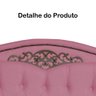 Cabeceira Casal 140cm Para Cama Box Greta Suede Rosa - DS Estofados - 3