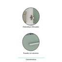 Ver imagem 3 de Guarda Roupa Modulado Alpes Maleiro Ponte Aéreo Casal 1,38m - Módulo Luciane:branco