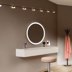 Penteadeira Suspensa 2 Gavetas Aspen Off White Edn - 2