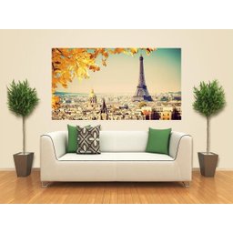 Papel De Parede 3D França 0008 (1.0M X 2.0M) - 1