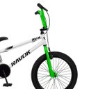 Ver imagem 2 de Bicicleta Aro 20 Bmx Rv-x Aero Freio V-brake Infantil:branco Verde