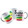 Caneca Cerâmica Bandeira Etiópia Visitei E Amei Viagem - 1