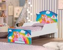 Ver imagem 4 de Mini Cama Princesa Unicórnio Arco Íris