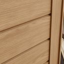 Ver imagem 7 de Guarda-roupa Casal Cayman 2 Portas 6 Gavetas 100% Mdf Ripado Nature - Henn