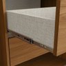 Guarda-roupa Casal Cayman 2 Portas 6 Gavetas 100% Mdf Ripado Nature - Henn - 5