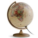 Ver imagem 2 de Abajur Globo Terrestre Político Iluminado 30cm Discovery
