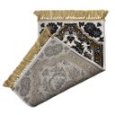 Ver imagem 4 de Tapete Persa Royal Creme 50x85cm Fio Acetinado - Ideal para Quarto e Sala