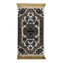 Ver imagem 1 de Tapete Persa Royal Creme 50x85cm Fio Acetinado - Ideal para Quarto e Sala
