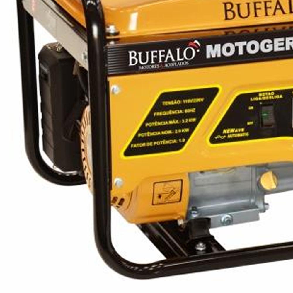 Gerador a Gasolina Partida Manual 3500 BFG 7,0cv Buffalo - 5