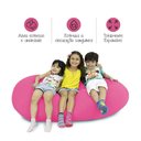 Ver imagem 3 de Puff Zion Midi Pink - Estrutura Elástica, Sensorial