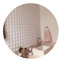 Ver imagem 1 de Kit de 24 Placas Decorativa 3d Revestimento Modelo Inca Rendimento 6m²