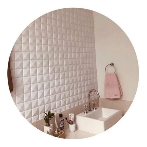 Kit de 24 Placas Decorativa 3d Revestimento Modelo Inca Rendimento 6m²