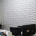 Ver imagem 5 de Kit de 14 Placas Decorativa 3d Revestimento Modelo Alpes Rendimento 3,5m²