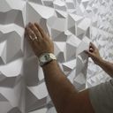 Ver imagem 2 de Kit de 14 Placas Decorativa 3d Revestimento Modelo Alpes Rendimento 3,5m²