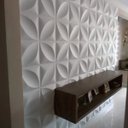 Ver imagem 2 de Kit de 20 Placas Decorativa 3d Revestimento Modelo Primavera Rendimento 5m²