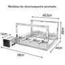 Churrasqueira Elétrica Giratória 4 Espetos Mod. AG Robust Mot Esquerdo - 2