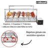Churrasqueira Elétrica Giratória 6 Espetos Mod. AG Robust Mot Direito - 3