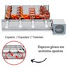Churrasqueira Elétrica Giratória Inox 4 Espetos Modelo Baixo Mot Direito - 3