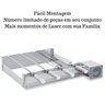 Churrasqueira Elétrica Giratória Inox 4 Espetos Modelo Baixo Mot Direito - 6