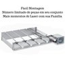 Churrasqueira Elétrica Giratória Inox 5 Espetos Modelo Baixo Mot Direito - 6