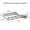 Churrasqueira Elétrica Giratória Inox 5 Espetos Modelo Baixo Mot Direito - 2