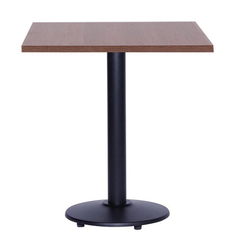 Mesa de Jantar Quadrada 60 cm Tampo Evora em MDP Base Zeta