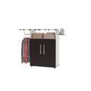 Ver imagem 1 de Tabua Amelia 2 Portas Branco Preto Luxo