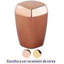 Ver imagem 5 de Porta Algodão e Cotonete Lavabo Luxo - Rosé Gold