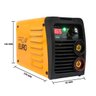 Máquina de solda inversora gp-165 - bivolt - pró euro + 250gr eletrodo 6013 - 2,5mm - 2