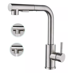 Torneira Flexível Bancada Cozinha Pia Monocomando:cromado - 1
