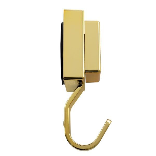 Gancho Multiuso Cabide Toalheiro Fixação por Ventosa Dourado - 6