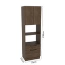 Ver imagem 3 de Torre Quente 70cm 2 Portas 2 Gavetas Cozinha Lisboa