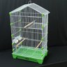 Gaiola Travas Plásticas Malha Fina para Periquito Quatiguá:branco+verde - 3