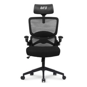 Cadeira Gamer Escritório Dt3 Home Office Gtl Black Preto