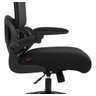 Cadeira Gamer Escritório Dt3 Home Office Gtl Black Preto - 6