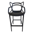 Ver imagem 2 de Banquetas Allegra kit com 4 Preto