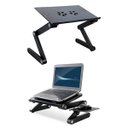 Ver imagem 1 de Mesa Multifuncional para Notebook Dobravel com Cooler Preta (bsl-mesa-3)