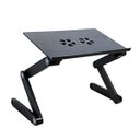 Ver imagem 2 de Mesa Multifuncional para Notebook Dobravel com Cooler Preta (bsl-mesa-3)
