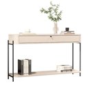 Ver imagem 1 de Aparador de Sala Aparador para Sala Buffet 1 Gaveta - Off White Preto