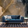 Papel de Parede Painel 3D Mármore Abstrato 2,5M Vinilico Revestimento Pedra Requinte Auto Colante - 1