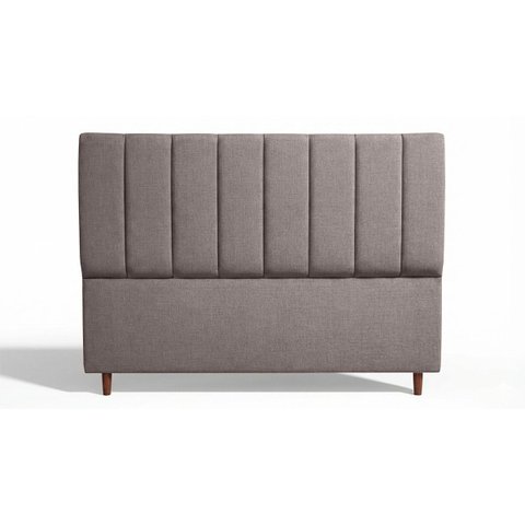 Cabeceira Estofada Moderna e Elegante para Cama de Casal 140 Carla Linho