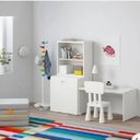 Ver imagem 1 de Armário Organizador Infantil com Mesa 100% Mdf