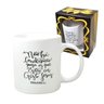 Caneca Cerâmica Romanos 8:1 Não Há Condenação Para Os Que Estão Em Cristo Jesus 300ml - 1