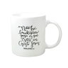 Caneca Cerâmica Romanos 8:1 Não Há Condenação Para Os Que Estão Em Cristo Jesus 300ml - 2