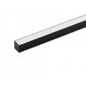 PERFIL LED DE SOBREPOR EM ALUMÍNIO PRETO 1,7X2X200CM - 1