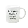 Caneca Cerâmica Salmos 146:8 O Senhor Levanta Os Que Caem - 2