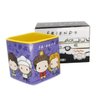 Caneca Cubo Série Friends Kawai Chibi 300ml Zona Criativa - 1